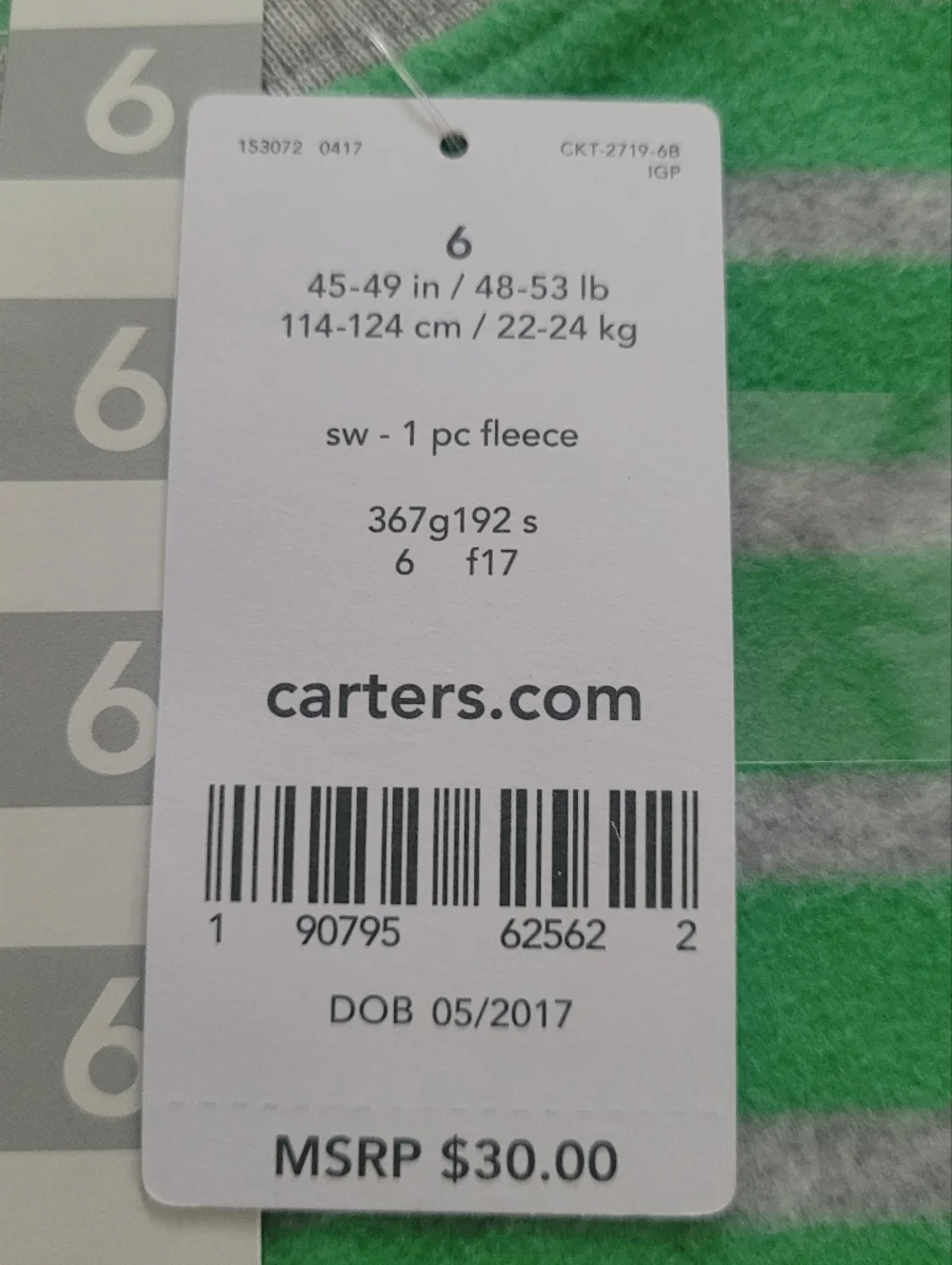 Carters nwt carter
